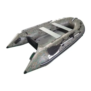 Rigid Hull Aluminium Bottom Water Inflatable Emergency Rescue Boats Fishing Rafts Inflatable Boat with Outboard Motor