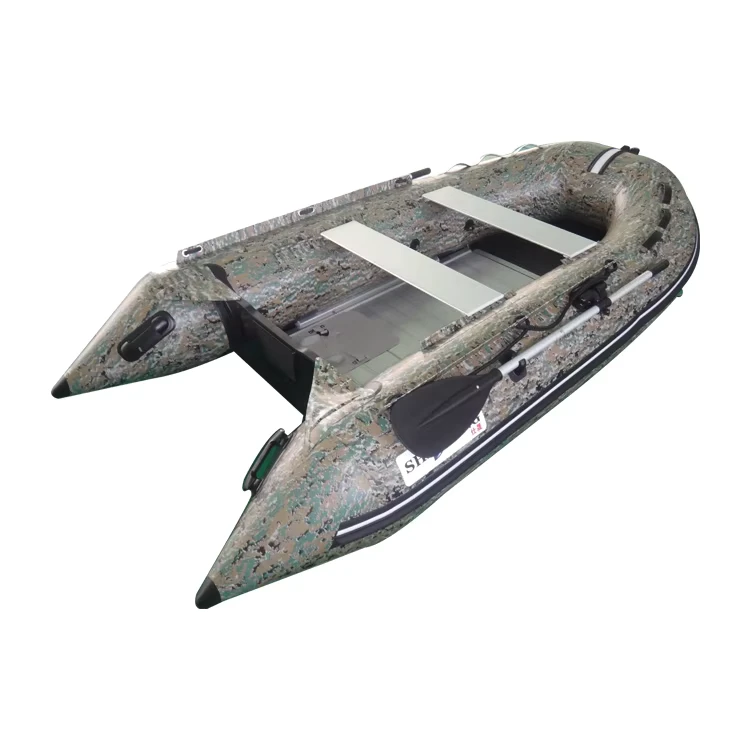 Rigid Hull Aluminium Bottom Water Inflatable Emergency Rescue Boats Fishing Rafts Inflatable Boat with Outboard Motor