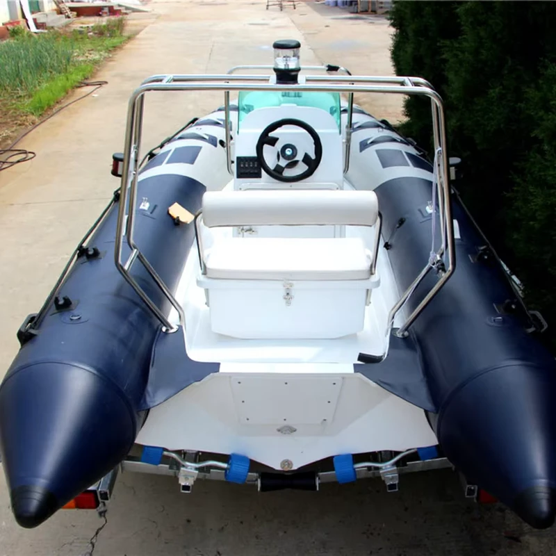 Barco Inflável com Casco Rígido Barco Inflável de Remo CE