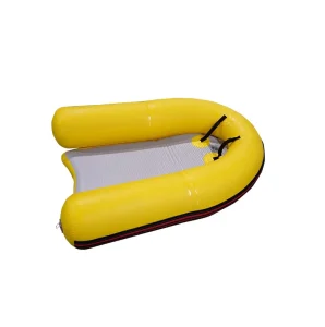 River Hydrospeed Fishing Float Tube Pontoon Boat with Drop Stitch Floor