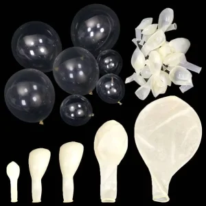 Romantic Wedding Party Birthday Valentine’s Day Decoration Eco Friendly Transparent Latex Inflatable Air Balls Silk Screen