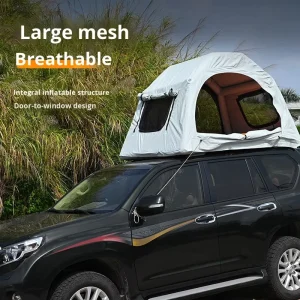 Tenda Atap dengan Tali Inflatable Terintegrasi, Tahan Air dan Instalasi Cepat untuk Camping Luar Ruangan di Semua Musim