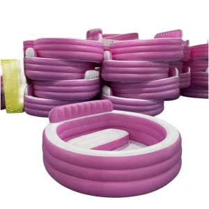 Round Inflatable PVC Air Pools Portable Swimming Pool Outdoor With Seat Swim Inflatable Swimming Pools for Kids