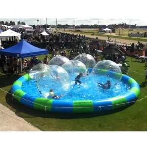 Round Large Colorful Inflatable Swimming Pool for Summer Water Walking Balls Fishing Zorb Balls Games Toys Sports Game