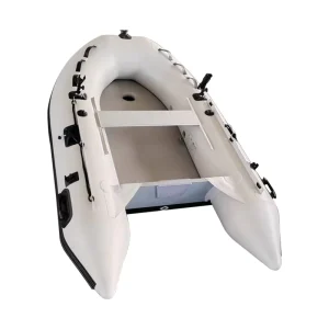 Rowing Boat 8.8ft 270cm PVC Inflatable Boat Small Rescue Dinghy for Fishing