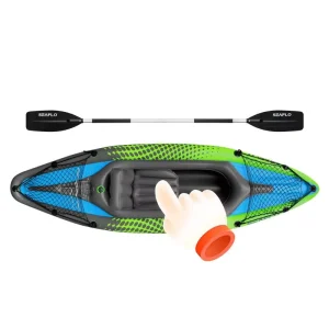 SEAFLO 108 Inches China Custom PVC Foldable Inflatable Fishing Kayaks Inflatable Kayak With Nice Quality
