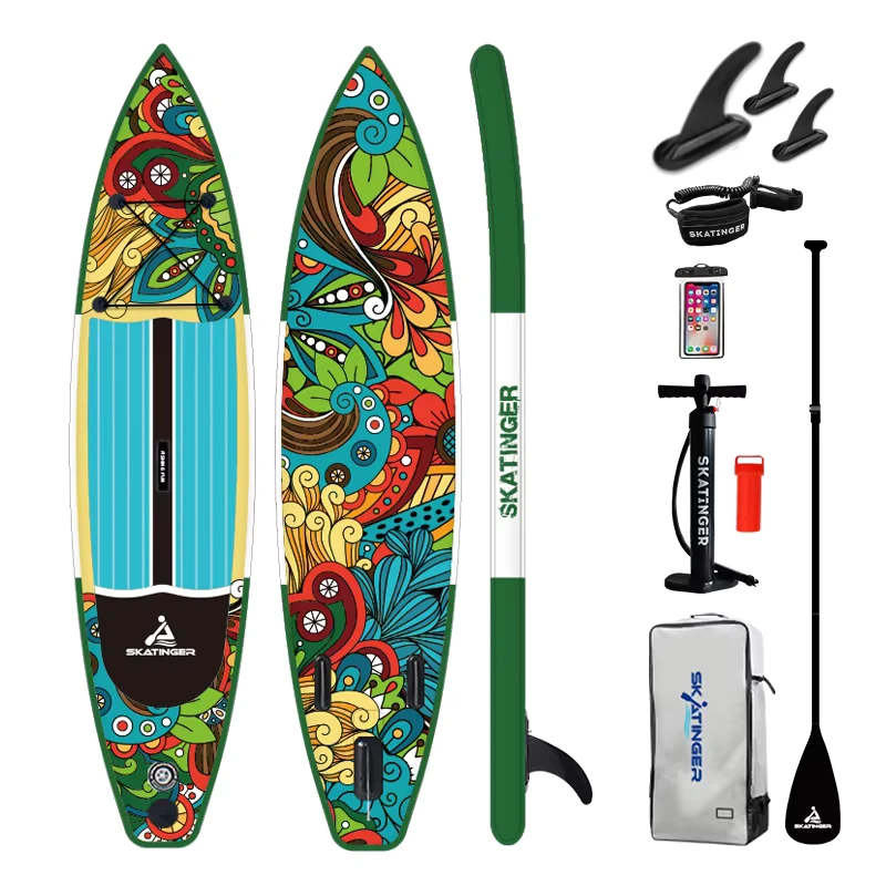 Tavola da Surf Gonfiabile SKATINGER, Stand Up Paddleboard in Drop Stitch in Vendita