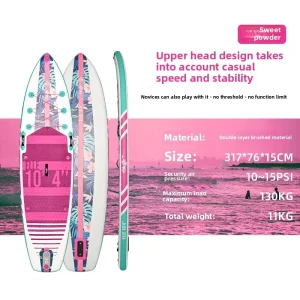 SUP Multifunctional Inflatable Stand Up Paddle Board Accessory for Racing Surfing Fishing Leisure Drop Stand Accessory