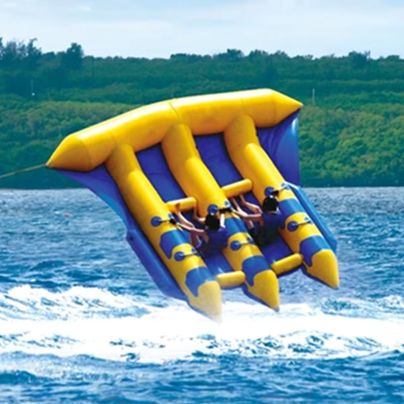 SZL 5 Persons PVC Inflatable Banana Boat Water Inflatable Towable Banana