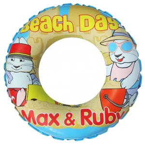 Safe Inflatable Swim Ring Kids Swim Float Ring