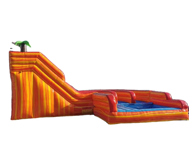 Château gonflable de sécurité avec toboggan, maison gonflable personnalisée, toboggan aquatique gonflable pour enfants en extérieur