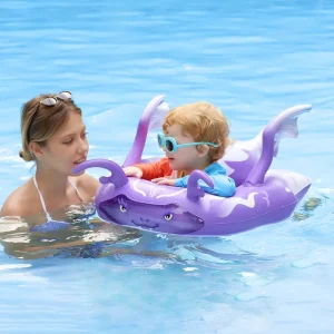 Safety Foldable Eco Friendly PVC Inflatable Swim Pool & Floating Ring for Kids’ Swimming Float Baby Swim Ring