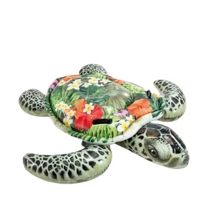 Hòn đảo bơm hơi hình rùa biển cho trẻ em với 2 tay cầm chắc chắn cho trẻ em