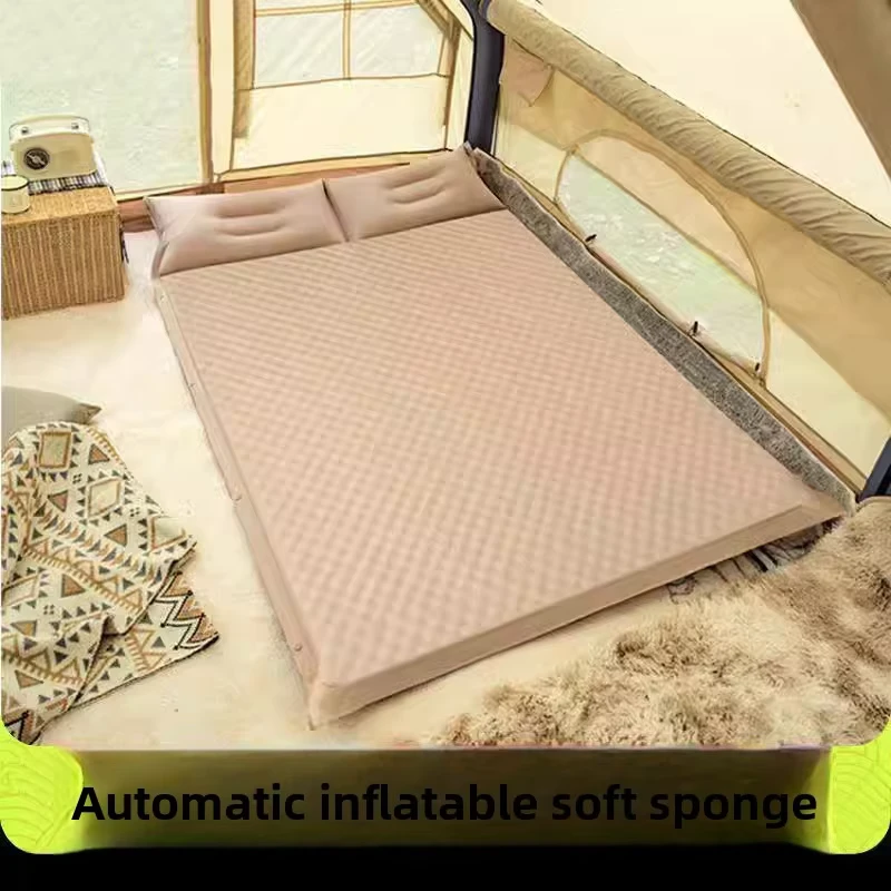 Self inflating Mattress Outdoor Camping Portable Air Bed Home Furniture Moisture Proof Household Floor Sleeping Pad