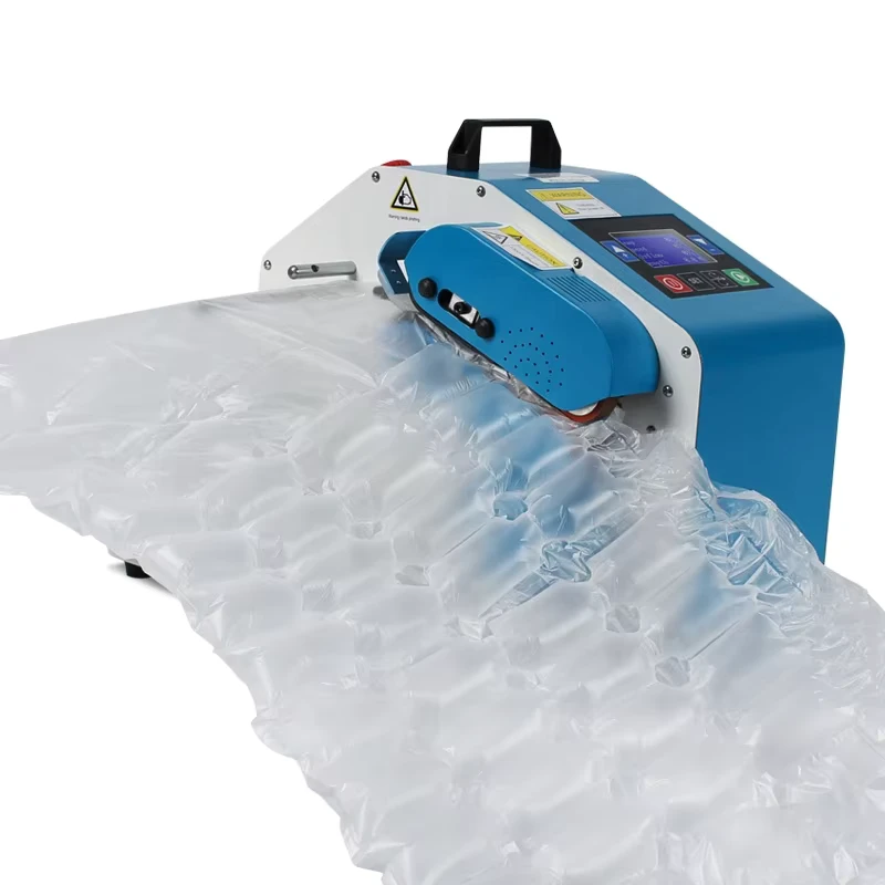 Material de embalaje a prueba de golpes, película de burbujas inflable para envasado