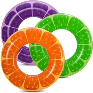 Simple Design Go GOSR031 Factory Price Inflatable PVC Swimming Ring for Child CE Certified Environmental Printing 50 Pcs MOQ