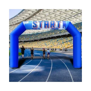 Sincere Merk Aanpasbare Luchtdichte Opblaasbare Boogpoort Oxford PVC Materiaal Thermische Overdracht Print voor Race