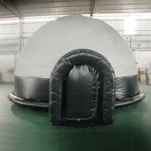 Single Layer With LED Light Portable Inflatable Planetarium Projection Dome Tent