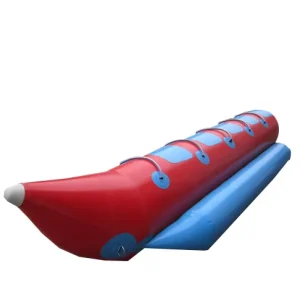 Надувная банановая лодка с одним трубом Водная банановая лодка Agua Inflable
