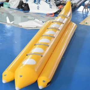 Perahu Banana Laut Inflatable Tabung Tunggal untuk 6 Orang