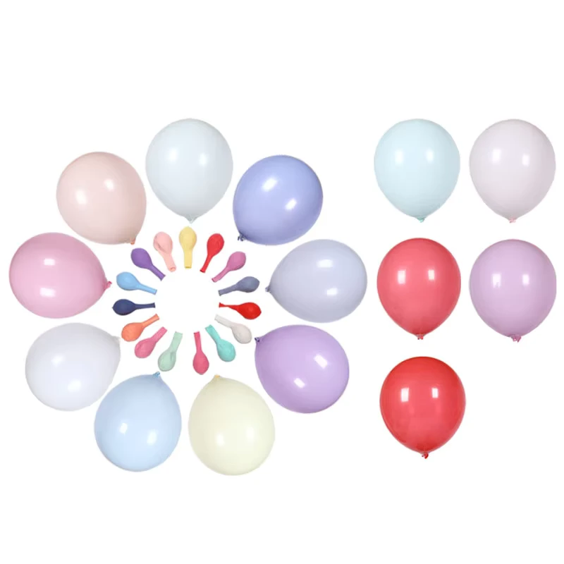 Ukuran 18 12 10 5 Kit Lengkungan Balon Lateks Macaron untuk Souvenir Pesta Baby Shower, Wisuda, Gender Reveal, Ulang Tahun 50P