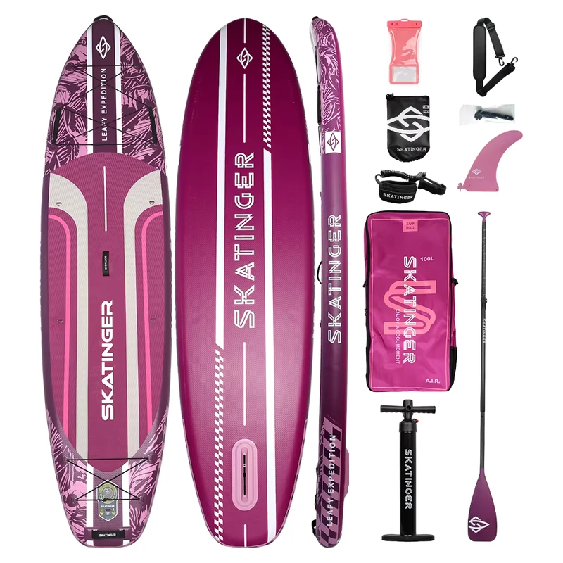 Skatinger Stand up Paddle Board gonflable, ensemble de planche de surf gonflable