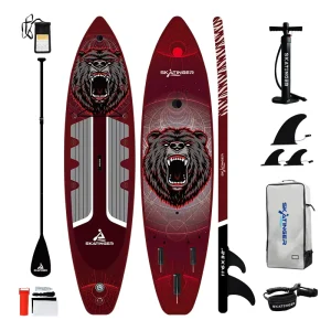 Skatinger OEM Inflatable Stand up Paddle Board Drop Stitch Material Unisex Surfing Board Paddleboard Paddle Surf sup Gonfiabile