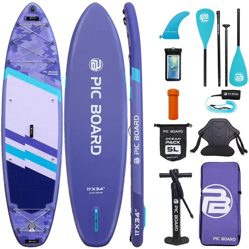Skatinger แพดเดิลบอร์ด Tabla De Supboard แพดเดิลบอร์ดยืน แพดเดิลบอร์ดแบบเป่าลม