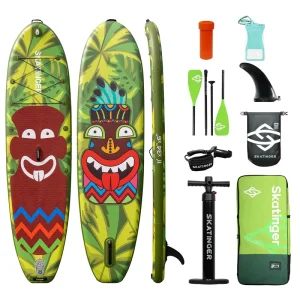 Skatinger Sup Paddleboard Surfboard De Pesca Inflatable Stand up Paddle Board Drop Stitch ISUP Paddle Board Water Play Equipment