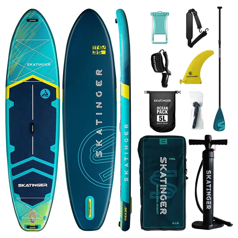 Skatinger USA entrepôt, expédition gratuite, dropshipping, planche à pagaie, haute qualité, sports nautiques, planche à pagaie gonflable SUP