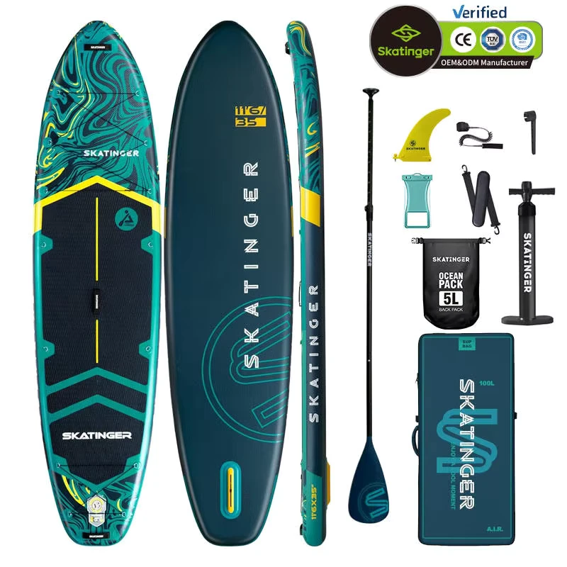 Skatinger Armazém dos EUA, Dropshipping, Frete Grátis, Prancha de Stand Up Paddle Inflável SUP, Prancha de Surf, Paddleboard