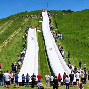 Slip N Slide Inflatable Water Slide Fun City Water Game Waterslide for Adult Kids