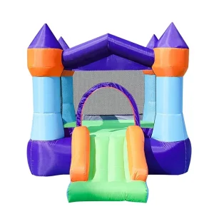 Castillo hinchable pequeño para 2 personas, fácil de montar