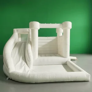 Small Children’s Inflatable Castle Indoor Trampoline Home Trampoline Toy House Naughty Castle Slide PVC Material CE Certified