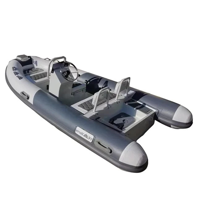 Perahu Karet Kecil 12ft RIB360 Orca Hypalon PVC Aluminium