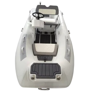 Small Fishing Dinghy 3.6m Rigid Fiberglass Aluminum Hull Inflatable RIB Hypalon Boat CE