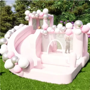 Small Inflatable Bounce Castle Combo Outdoor Bouncer House Jumper Bouncy Children PVC Inflatable Bouncer Slide With Pool