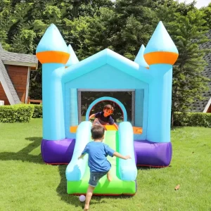 Small Inflatable Bouncy House Classic Jumping Castle Easy Setup