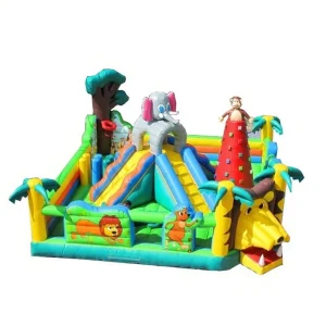 Small Kids Outdoor Playground Inflatable Water Slide Jumping Castle Party Toy