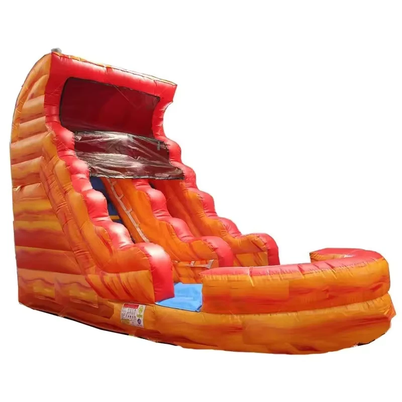 Kleine und mittelgroße aufblasbare Hüpfburgen Rutschen Kinderparty Unterhaltungs-Spielzeuge PVC-Material Einfache Einrichtung 100-500 kg