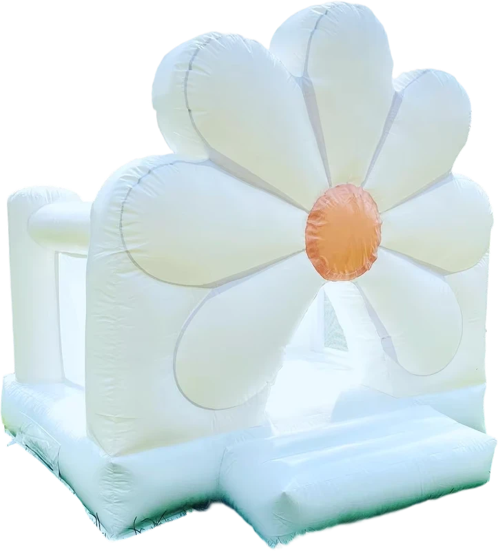 Kleine PVC Inflatable Bouncy Castle Moonwalk Bruids Bounce Glijbaan Springkussen
