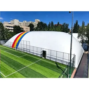 Snow Load Resistant Inflatable Soccer Field Cover Air supported Structure Sport Inflatable Dome Tent Paddle Tennis Court Domes