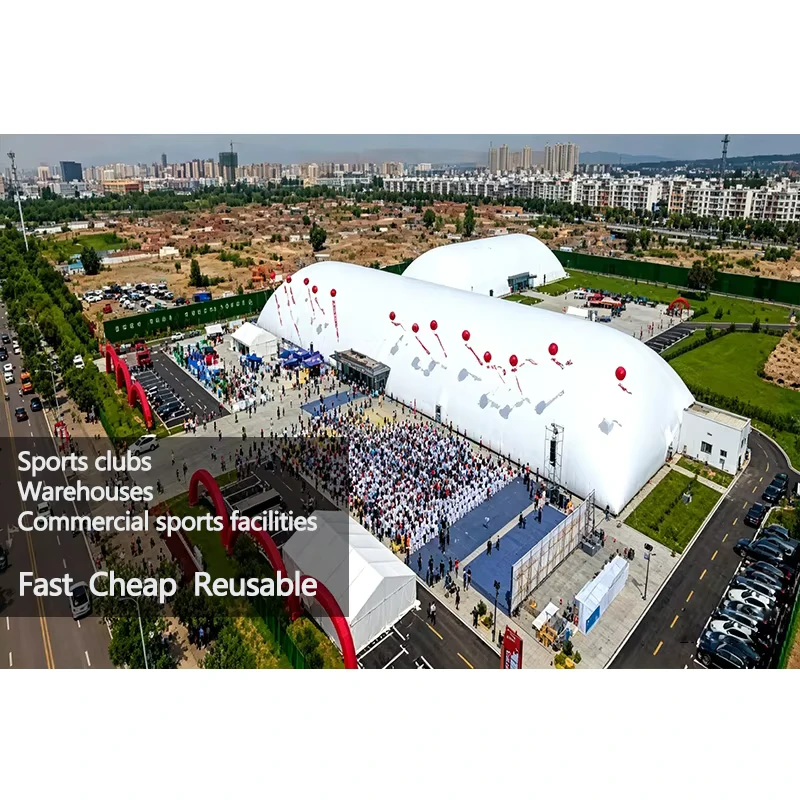 Fußball-Luftdome Zelt ODM OEM Aufblasbare Sportdome Handball-Luftdome für Trainingszentren