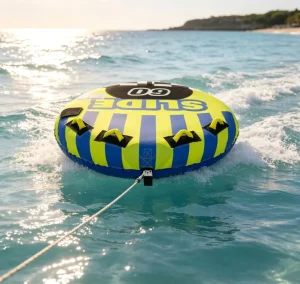 Sofa Inflatable Empuk Tahan Lama Tarik Tabung untuk Berperahu Keluarga Liburan Danau Mainan Air