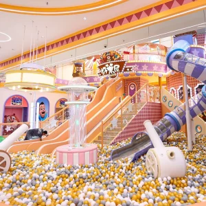 Soft Play & Play Castle with Rich Gameplay Kids Indoor Playground Equipment