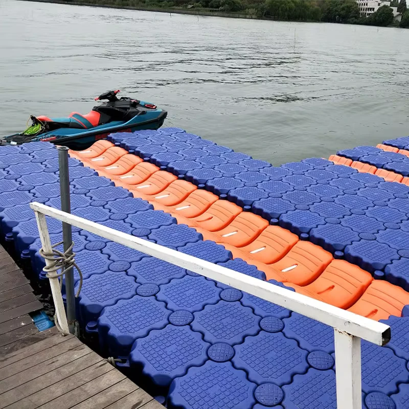 Dock galleggiante gonfiabile solido, economico, pratico, con capacità di carico forte, piattaforma gonfiabile