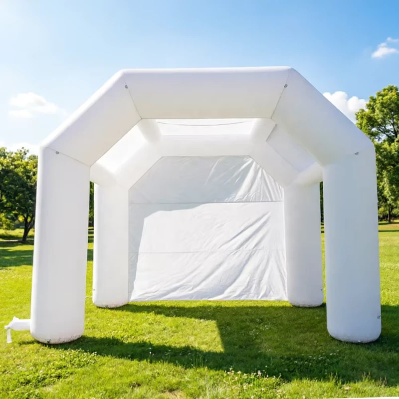 Cổng hơi quảng cáo nhà máy nguồn 6m 20ft cho lễ khai trương, hội chợ thương mại, cổng bóng bay