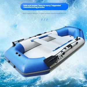 Source Manufacturer’s Thickened Wear resistant PVC 2 person Inflatable Net Fishing Boat Eco Friendly Customized Color Family