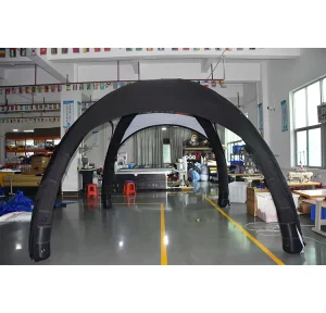Sport Custom Trade Show Air Sky Print TPU Dome Spider Inflatable X Tent