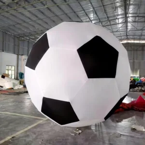 스포츠 게임 거대 풍선 축구 모델 매치 이벤트 광고 장식용 인플레이터블 축구